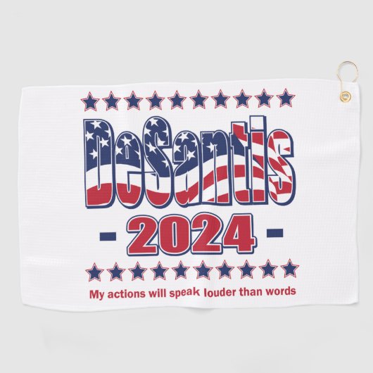 DeSantis 2024 Golfhanddoek (Horizontaal)