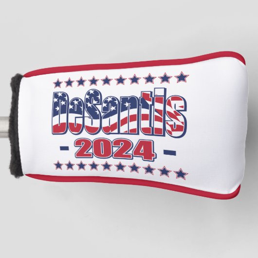 DeSantis 2024 Golfheadcover (Voorkant)