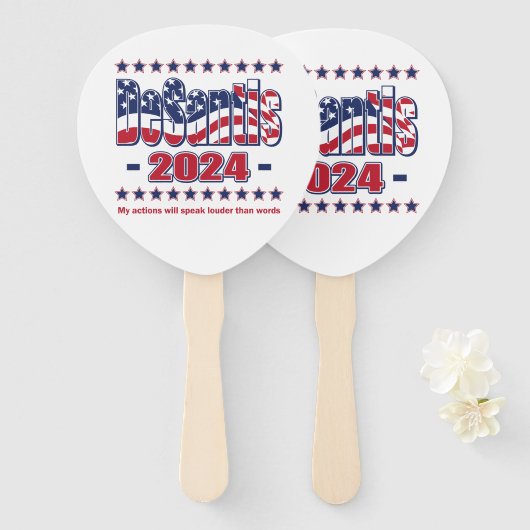 DeSantis 2024 Handwaaier (Voorkant en achterkant)