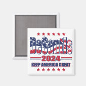 DeSantis-2024-Keep-America-Great Magneet (Voorkant / Achterkant)