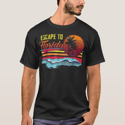 Desantis 2024 Maak Amerika Florida T-shirt (Voorkant)