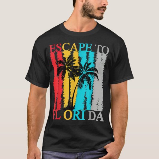 Desantis 2024 Maak Amerika Florida T-shirt (Voorkant)