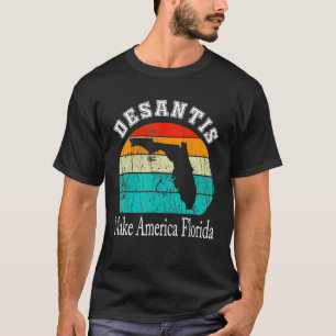 Desantis 2024 Make America Florida Election Vintag T-shirt