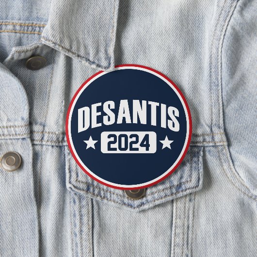 DeSantis 2024 Ronde Button 4,0 Cm (In situ)