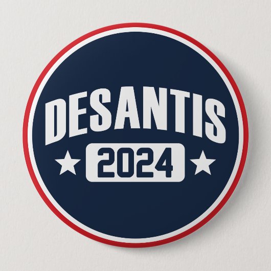 DeSantis 2024 Ronde Button 4,0 Cm (Voorkant)