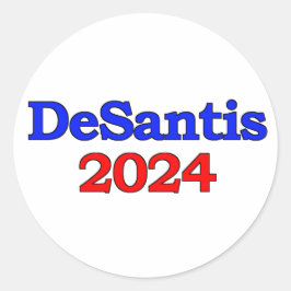 DeSantis 2024 Ronde Sticker