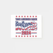 DeSantis-2024-Take-America-Back- Post-it® Notes (Voorkant)