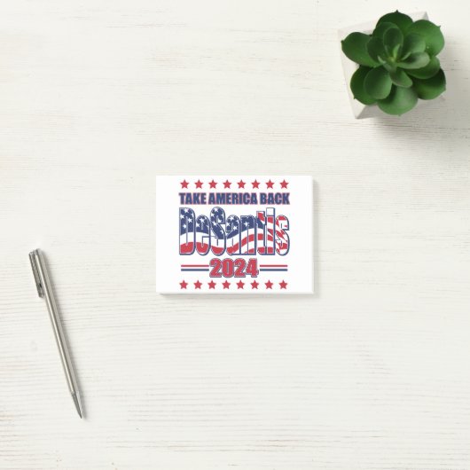 DeSantis-2024-Take-America-Back- Post-it® Notes (Kantoor)
