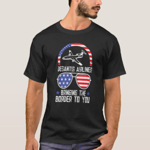 DeSantis 2024 Verkiezingen Amerikaanse vlag Make T-shirt