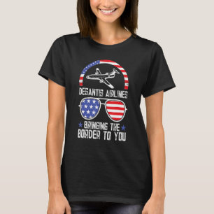 DeSantis 2024 Verkiezingen Amerikaanse vlag Make T-shirt