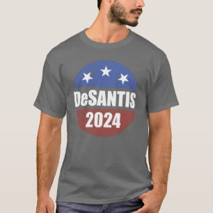 Desantis 2024 VerkiezingsButton Make America Flori T-shirt