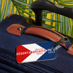 DeSantis 2024 Voorzitter van het Parlement Preside Bagagelabel