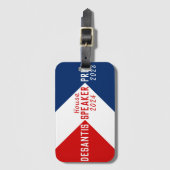 DeSantis 2024 Voorzitter van het Parlement Preside Bagagelabel (Voorkant (verticaal))