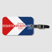 DeSantis 2024 Voorzitter van het Parlement Preside Bagagelabel (Voorkant (horizontaal))