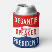 DeSantis 2024 Voorzitter van het Parlement Preside Blikjeskoeler (Blikje Voorkant)