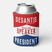 DeSantis 2024 Voorzitter van het Parlement Preside Blikjeskoeler (Blikje Achterkant)