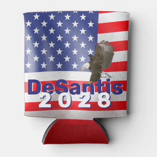 DeSantis 2028 met Bald Eagle Blikjeskoeler (Voorkant)