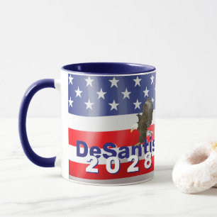 DeSantis 2028 met Bald Eagle Mok