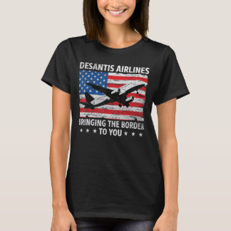 DeSantis Airlines brengt de grens naar u_6 T-shirt