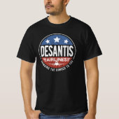 Desantis Airlines brengt de grens naar u T-shirt (Voorkant)