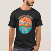Desantis Airlines Bringing The Border to You Funny T-shirt (Voorkant)