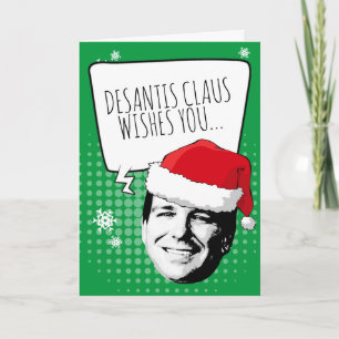 DeSantis Claus wenst u een prettige kerstkaart Kaart
