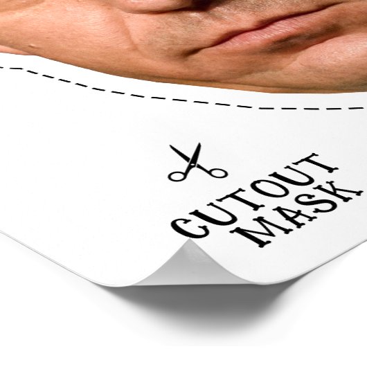 Desantis Florida Man kostuummasker Poster (Hoek)