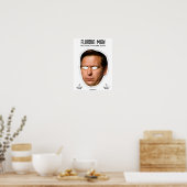 Desantis Florida Man kostuummasker Poster (Keuken)