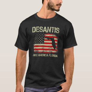 DeSantis Make American Florida 2024  Americ T-shirt