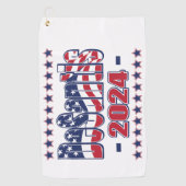 DeSantis voor President 2024 Golfhanddoek (Voorkant)