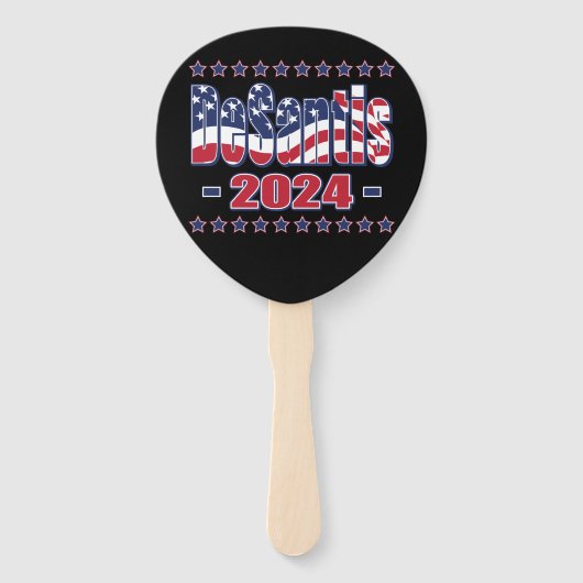 DeSantis voor President 2024 Handwaaier (Voorkant)