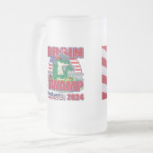 DeSantis voor President 2024 Matglas Bierpul (Voorkant links)