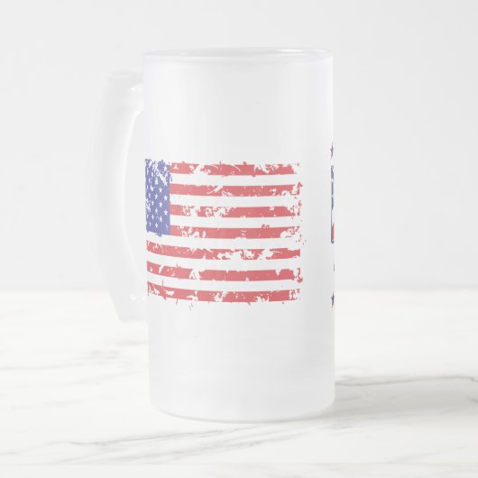 DeSantis voor President 2024 Matglas Bierpul (Voorkant links)