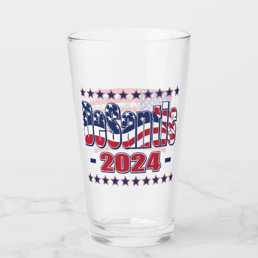 DeSantis voor President Glas (Voorkant)