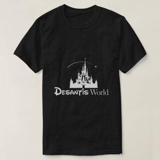 Desantis World AntiWoke Corporation Political T-shirt (Design voorkant)
