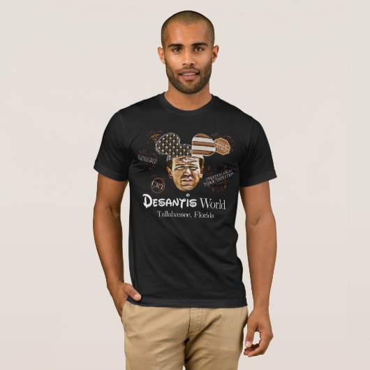 DeSantis World Pro Ron DeSantis T-shirt (Voorkant volledig)