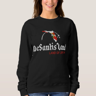 Desantisland State of Liberty Florida Map Fl Flag Trui