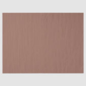 Desaturated Dark Brown Summer Fall Trending Color Tissuepapier (Voorkant)