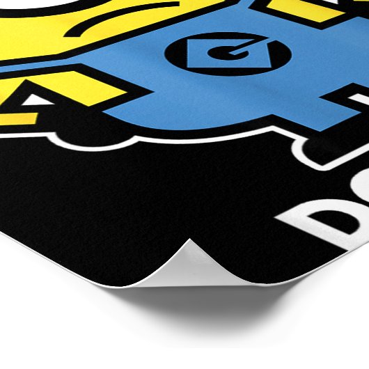 Descable Me Don't Make Me Do Stuff Rtrait Poster (Hoek)