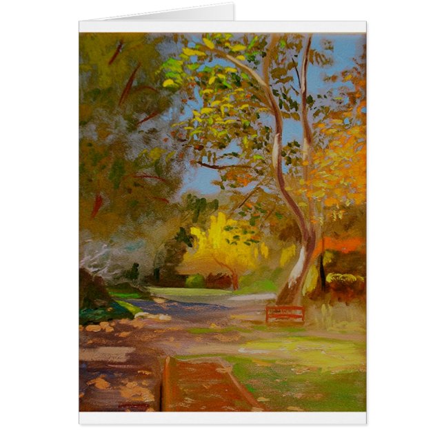 Descanso Gardens in de Herfst (Voorkant)