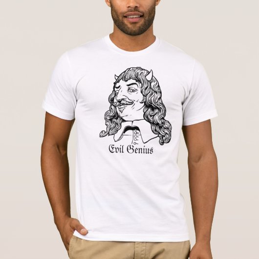 Descartes Evil Genius Shirt (Voorkant)