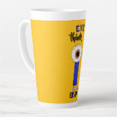 Descartes Eyes Latte Mok (Linkerhoek)