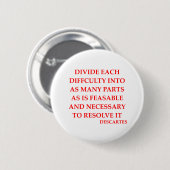 DESCARTES-offerte Ronde Button 5,7 Cm (Voorkant /achterkant)