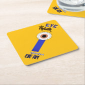 Descartes Ogen Kartonnen Onderzetters (Schuin)