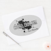 Descartes Ovale Sticker (Envelop)