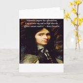 Descartes "Ruise My Soul" beroemde prijsopgave Kaart (Gele Bloem)