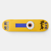 Descartes Slimme Denkers Oogbal Persoonlijk Skateboard (Horizontaal)