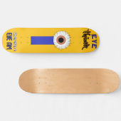 Descartes Slimme Denkers Oogbal Persoonlijk Skateboard (Horizontaal)