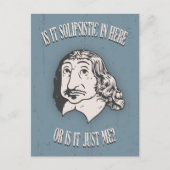 Descartes Solipsistic Briefkaart (Voorkant)