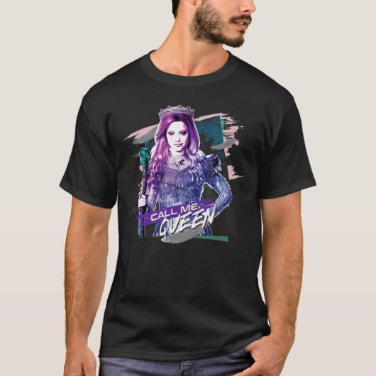 Descendants 3 Audrey noemen me koningin T-shirt (Voorkant)